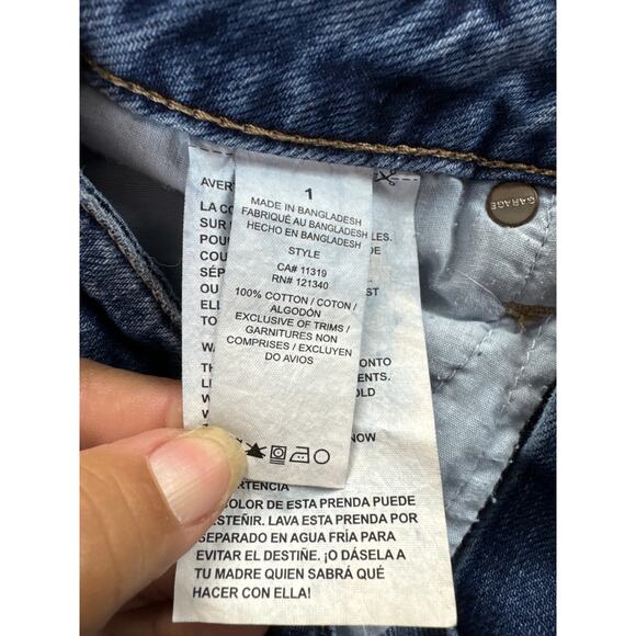 Garage hi rise mom jeans‎ size 1 - Picture 4 of 10